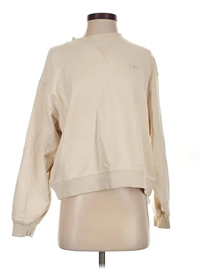 Pre-owned New Balance Sweatshirt In Tan