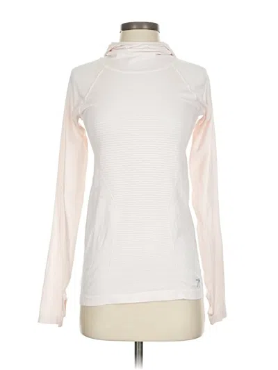 Pre-owned New Balance Sweatshirt In White