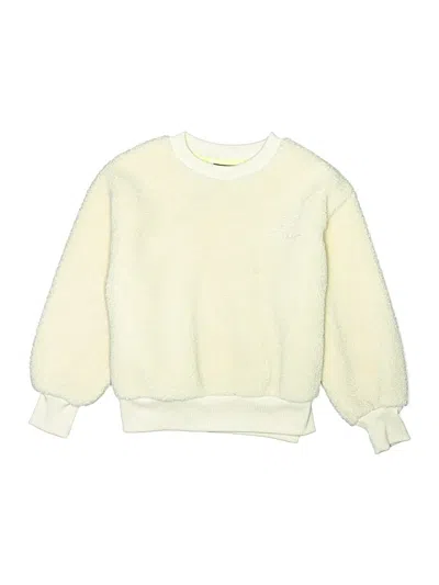 Pre-owned New Balance Kids' Sweatshirt In Yellow