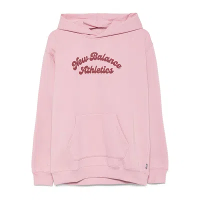 NEW BALANCE SWEATSHIRTS PINK