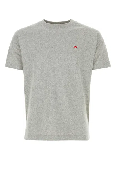 New Balance T-shirt-xl Nd  Male In Gray
