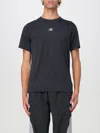 New Balance T-shirt  Men Color Black In Schwarz 1