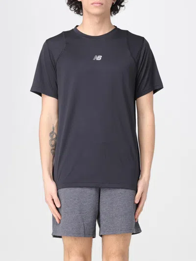 New Balance T-shirt  Men Color Black