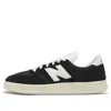 New Balance Mens T500 Suede Low-top Trainers Black Sea Salt