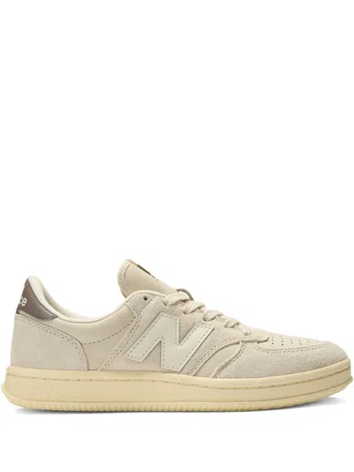 New Balance T500 Perforated Sneakers In Brown