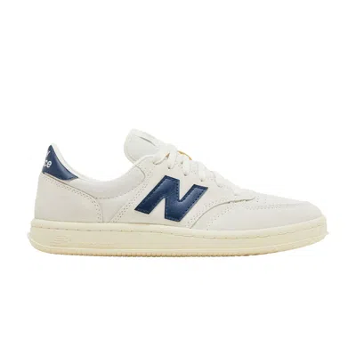 Pre-owned New Balance T500 'sea Salt Navy Angora' In Cream