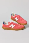 New Balance Men's T500 Sneaker In Drift Red With Nb Navy And Sea Salt, Men's At Urban Outfitters In Drift Red With Nb Navy And Sea Salt