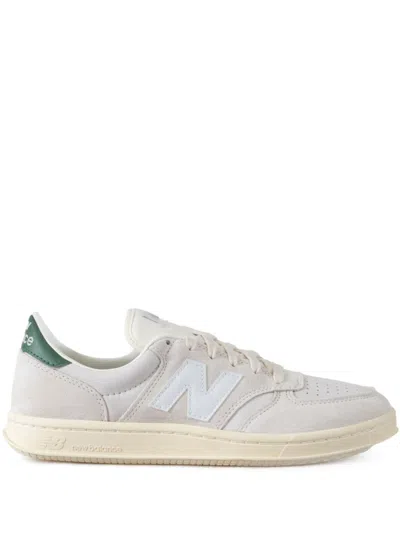 New Balance Ct500 Perforated Suede Low-top Sneakers In White