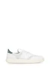 New Balance Ct500 Perforated Suede Low-top Sneakers In White