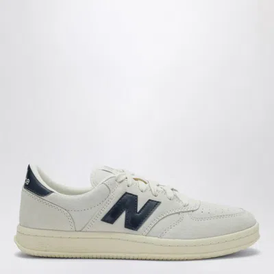 NEW BALANCE NEW BALANCE  T500 WHITE/BLUE SUEDE SNEAKER