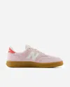 New Balance T500 Woman Sneakers Light Pink Size 7.5 Leather In Pink