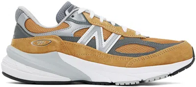 New Balance Made In Usa 990v6 Sneaker In Brown