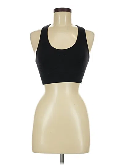 Pre-owned New Balance Tank Top Black Halter Neckline Tops
