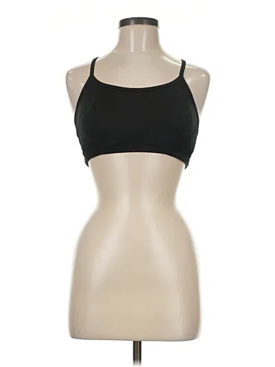 Pre-owned New Balance Tank Top Black Halter Neckline Tops