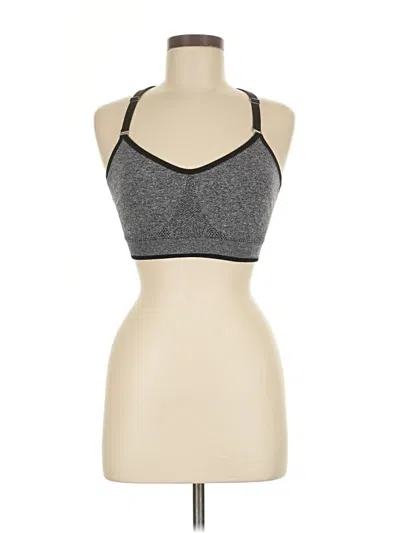 Pre-owned New Balance Tank Top Gray Halter Neckline Tops