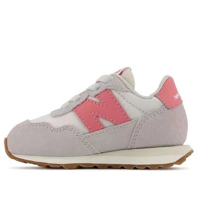 New Balance (td)  237 'grey Pink' In Gray