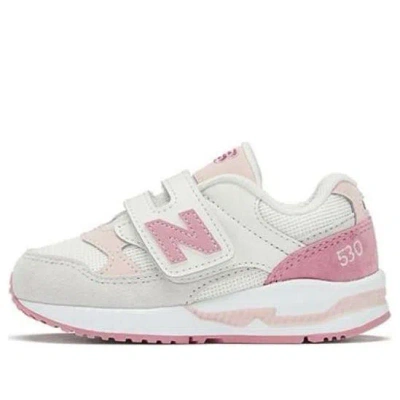 New Balance (td)  530 'white Pink' In Neutral
