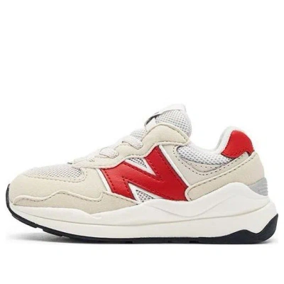 New Balance (td)  57/40 Shoes 'ivory Red' In Neutral