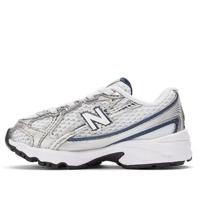 NEW BALANCE (TD) NEW BALANCE 740 BUNGEE LACE 'WHITE NAVY'