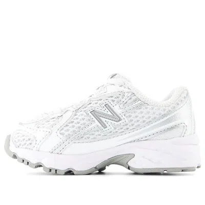 New Balance (td)  740 'white Metallic Silver' In Multi