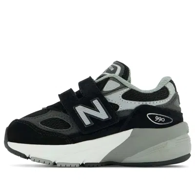 New Balance (td)  990 V6 Hook And Loop Shoes 'black Grey' In Multi