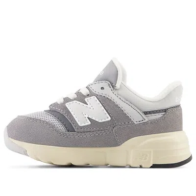 New Balance (td)  997r New-8 Hook & Loop 'shadow Grey Silver Metallic' In Gray
