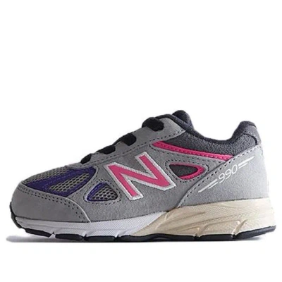 New Balance (td)  X Kith 990v4 'grey Pink' In Multi