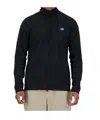 New Balance Tech Full Zip-up Jacket In Black