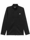 New Balance Tech Full Zip-up Jacket In Black
