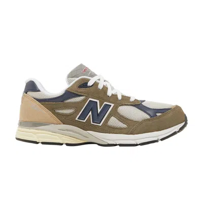 Pre-owned New Balance Teddy Santis X 990v3 Big Kid 'dark Camo' | Green | Kid's Size 5