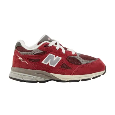 Pre-owned New Balance Teddy Santis X 990v3 Toddler 'scarlet Marblehead' | Red | Infant Size 8