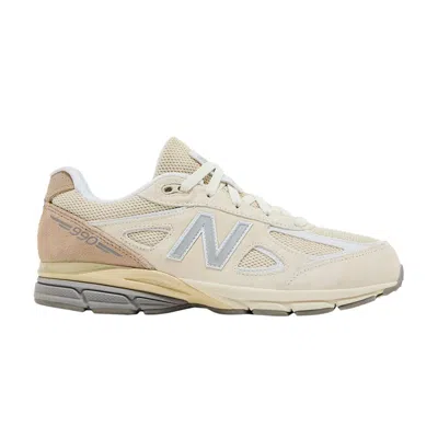 Pre-owned New Balance Teddy Santis X 990v4 Big Kid Wide 'limestone' | Cream | Kid's Size 5.5