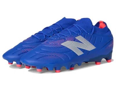New Balance Tekela Team Low Laced Fg V5 Soccer Cleats Soccer Shoes Blue Gemstone/energy Red/silver : Us