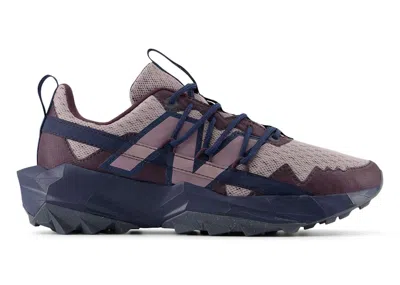 Pre-owned New Balance Tektrel Navy (women's) Sneakers In Ice Wine/plum Brown/nb Navy Blue