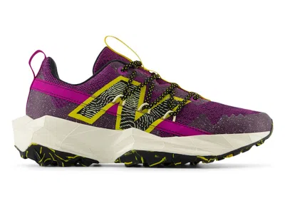 Pre-owned New Balance Tektrel (women's) Sneakers In Purple Fuchsia/black/ginger Lemon