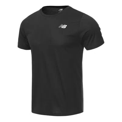 New Balance Tenacity Heather Tech T-shirt 'black'