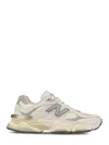 New Balance Textured Sneakers With Cushioned Sole In White