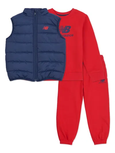 NEW BALANCE THREE-PIECE JOGGING SET