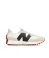 New Balance Canvas And Suede Sneakers In White