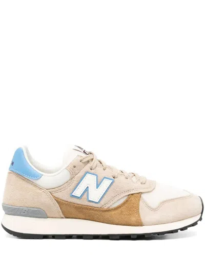 New Balance Tier 1 Pigskin Textile Sneakers In Brown