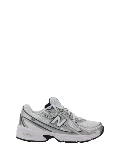 New Balance Tier 1 Sneakers In White/silver/navy