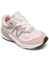 New Balance Toddler Girls 990 V6 Casual Sneakers From Finish Line In Pink Haze