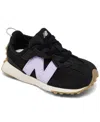 New Balance Toddler Kids 327 New-b Hook & Loop Casual Sneakers From Finish Line In Black
