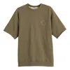 New Balance Tokyo Design Studio  Cotton Cordura French Terry Short Sleeve Crew T-shirt 'covert Green'