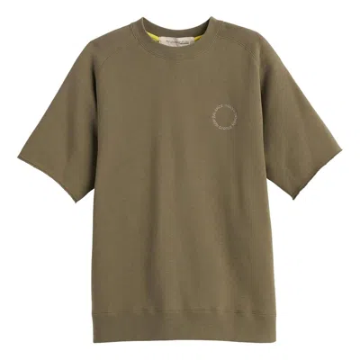 New Balance Tokyo Design Studio  Cotton Cordura French Terry Short Sleeve Crew T-shirt 'covert Green'