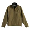New Balance Tokyo Design Studio  Nylon Wind Jacket 'dark Moss' In Green