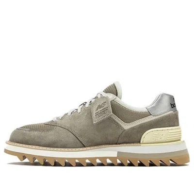 New Balance Men's 574 By Tds In Grey/tan