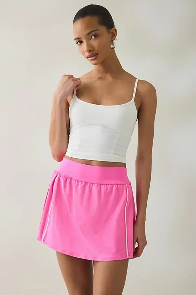 New Balance Tournament Novelty Mini Skort In Pink, Women's At Urban Outfitters In Nude