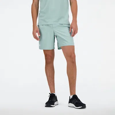 New Balance Tournament Short In Salt Marsh In Green