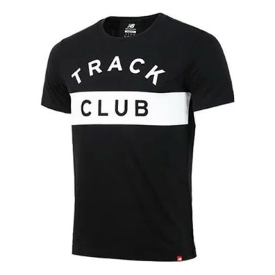 New Balance Track Club Sport Tee 'black White'